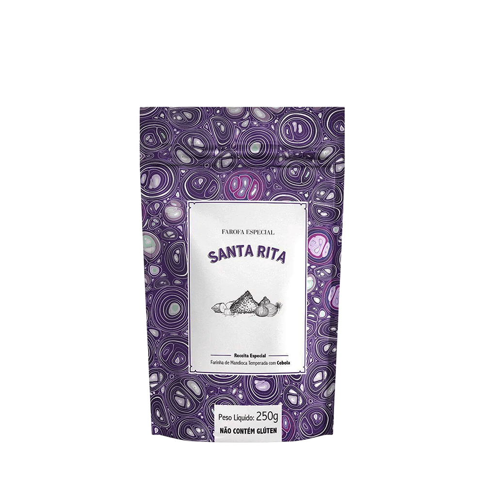 Farofa de Mandioca com Cebola Santa Rita – 250g
