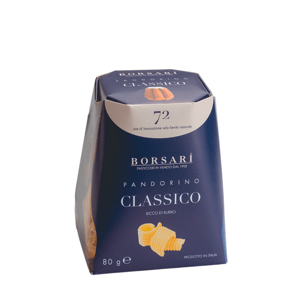 Pandoro Mini Clássico Tradicional Borsari – 80g