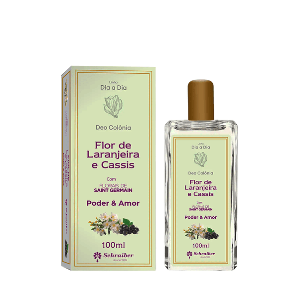 Colônia Flor de Laranjeira E Cassis Schraiber – 100ml