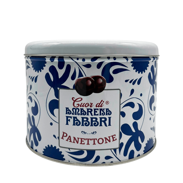 Panettone com Cerejas Silvestres Cristalizadas em Lata Amarena Fabbri – 500g