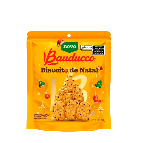 Biscoito Natalino Bauducco -110g