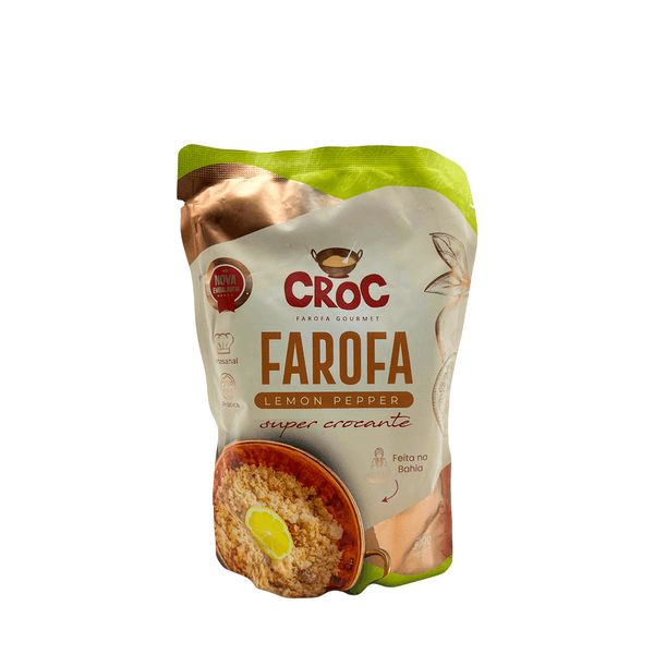 Farofa Croc de Pimenta e Limão Croc – 300g