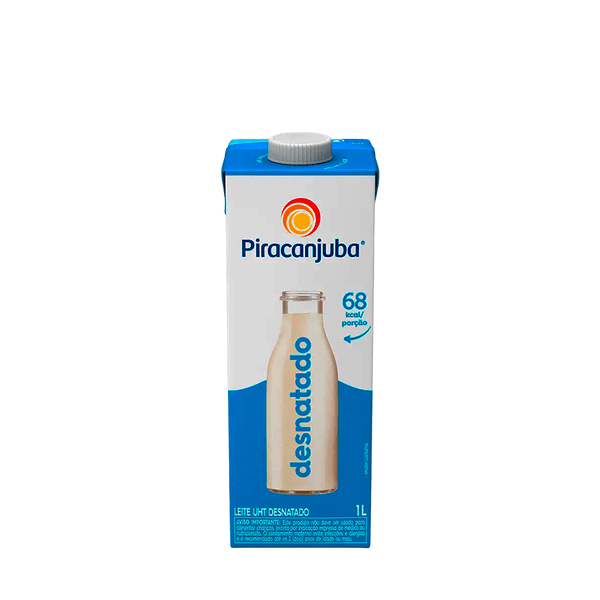 Leite UHT Desnatado Piracanjuba – 1L