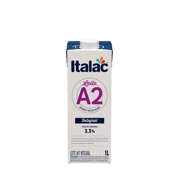 Leite UHT A2 Integral Italac – 1L