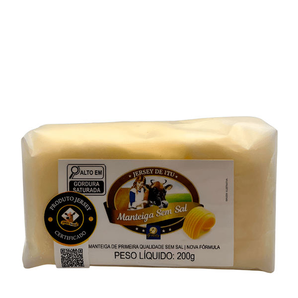 Manteiga Sem Sal Jersey – 200g