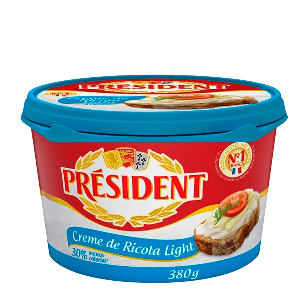 Creme de Ricota Light Président – 380g