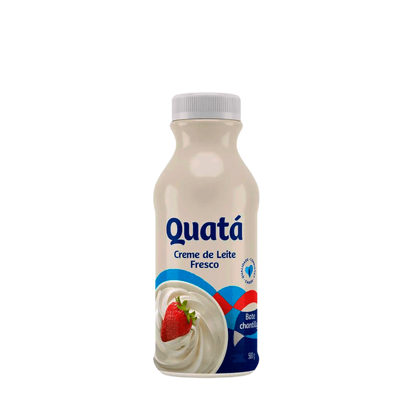 Creme de Leite Pasteurizado Quatá – 500g
