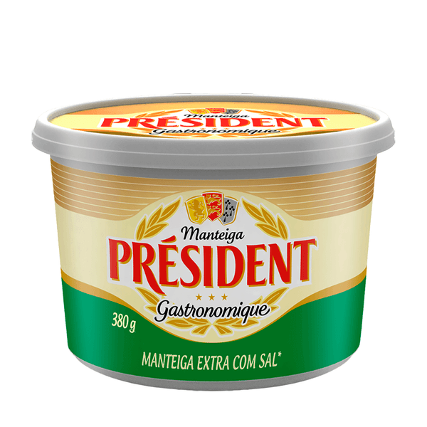 Manteiga Pote com Sal Président – 380g
