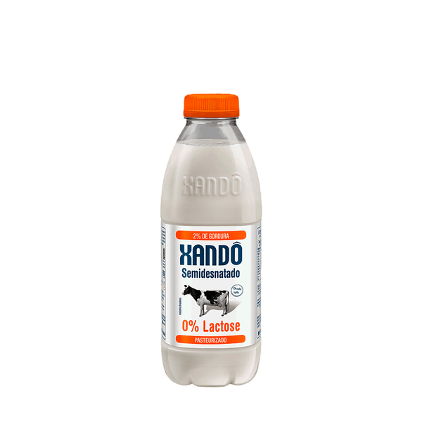 Leite Semidesnatado Sem Lactose Xandô – 1L