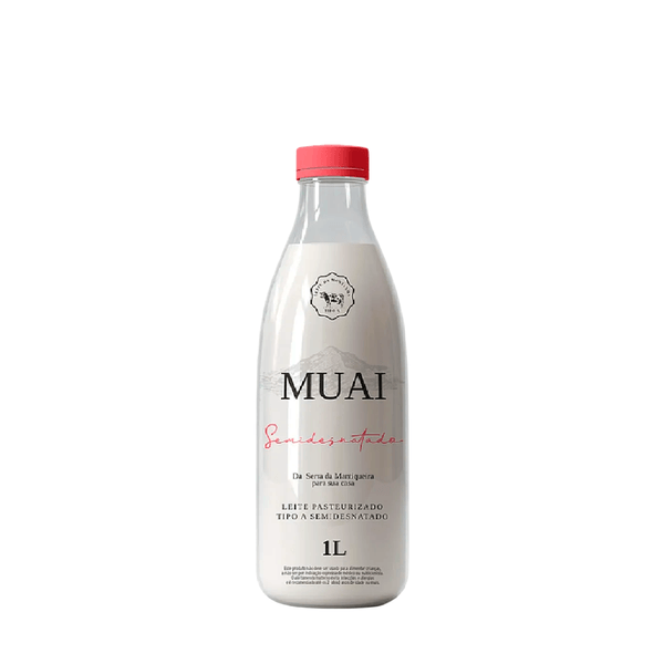 Leite Pasteurizado Tipo A Semidesnatado Muai - 1L