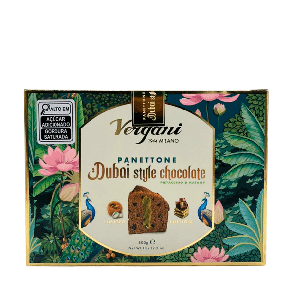 Panettone de Chocolate Dubai Vergani – 800g