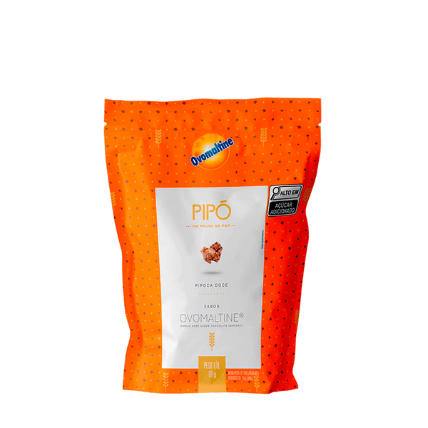 Pipoca Gourmet Sabor Ovomaltine Pipó – 90g
