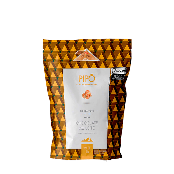 Pipoca Gourmet Sabor Chocolate Alpino Pipó – 90g