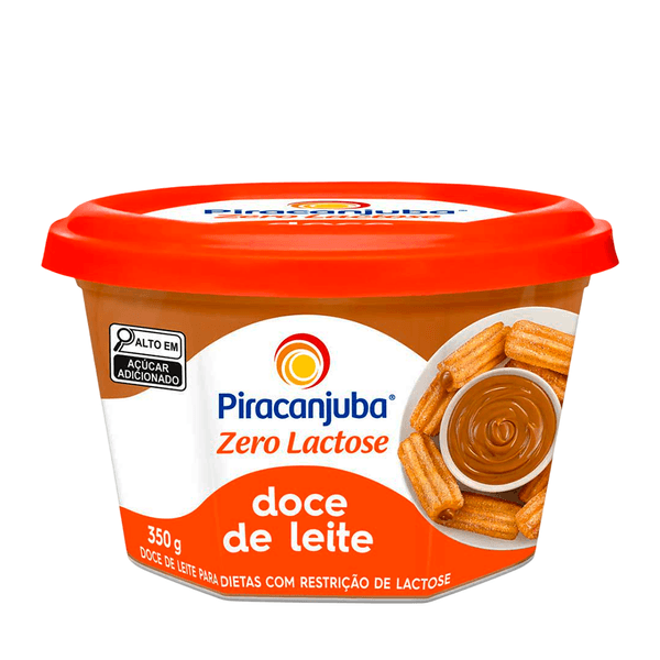 Doce de Leite Zero Lactose Piracanjuba - 350g