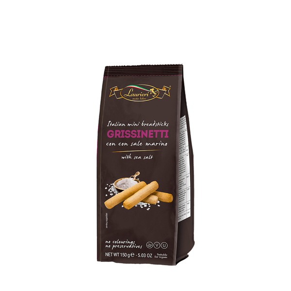 Mini Grissini Sal Marinho Laurieri -150g