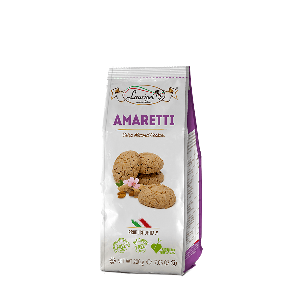 Cookies  Amaretti de Amêndoa Laurieri - 200g