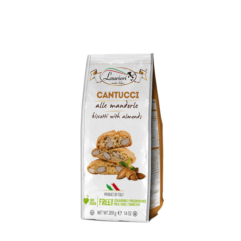 Cookies Cantucci de Amêndoas Laurieri - 200g