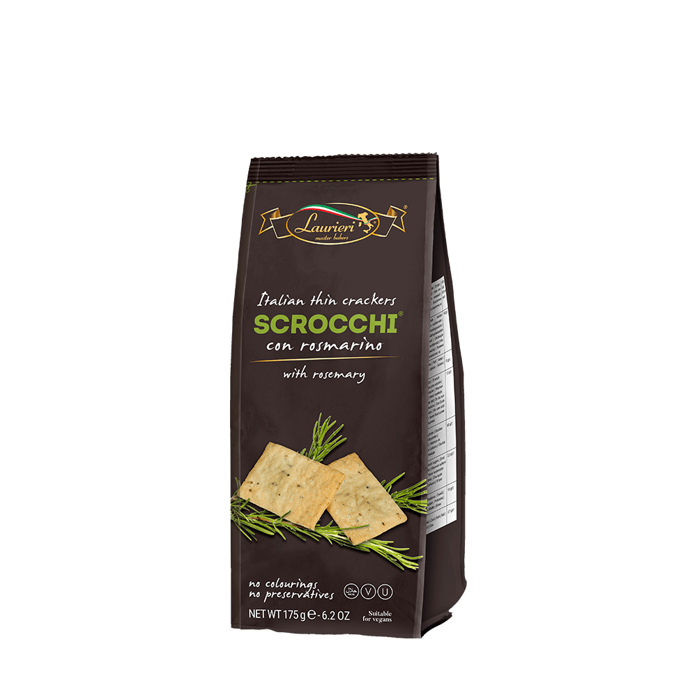 Biscoito Scrocchi de Alecrim Laurieri – 175g