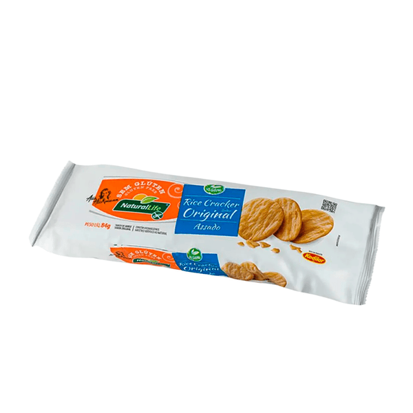 Biscoito Arroz Cracker Kodilar Original – 84g