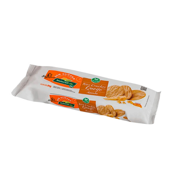Biscoito Arroz Cracker Sabor Queijo Kodilar – 84g