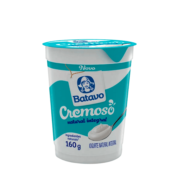 Iogurte Natural Integral Batavo – 160g