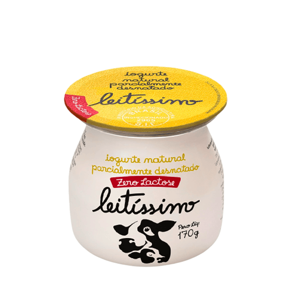 Iogurte Natural Integral Sem Lactose Leitíssimo – 170g