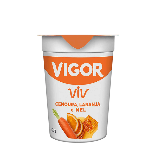 Iogurte Laranja Cenoura Mel Vigor – 150g