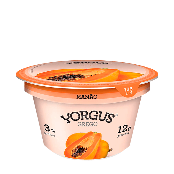 Iogurte Grego Mamão Yorgus – 130g