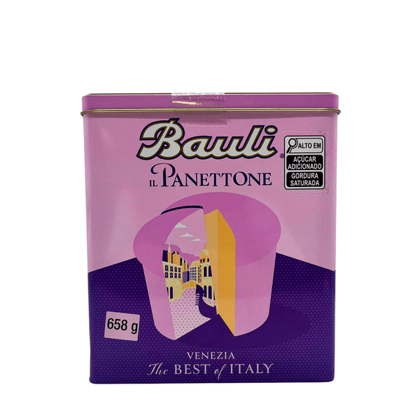 Panettone Tradicional Lata Bauli – 658g