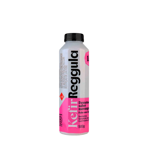 Iogurte Kefir Morango Sem Açúcar Kefir Keiff - 500g