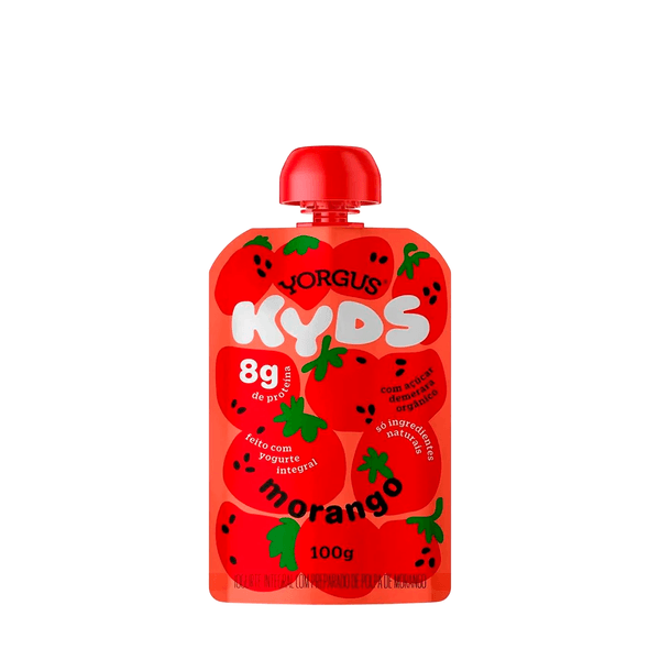 Iogurte Kids Morango Yorgus - 100g