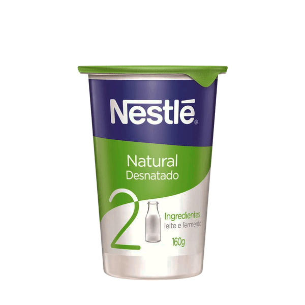 Iogurte Natural Desnatado Nestlé - 160g