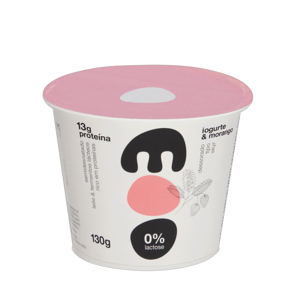 Iogurte Morango Sem Lactose Moo - 130g