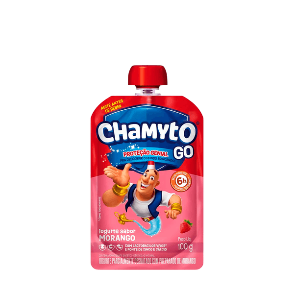 Iogurte Chamyto Go Morango – 100g