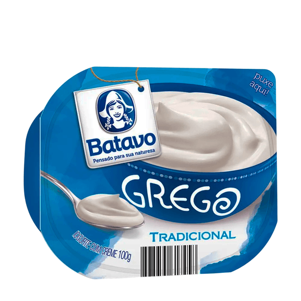 Iogurte Grego Tradicional Batavo – 100g