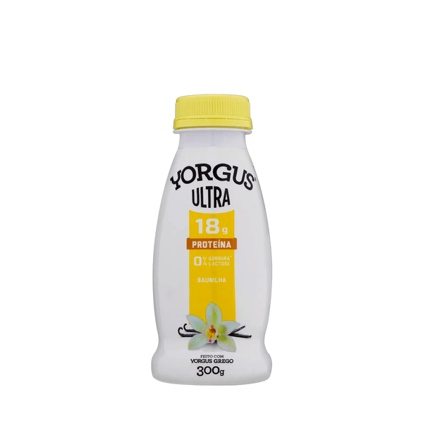 Iogurte Baunilha Ultra Sem Lactose Yorgus - 300g