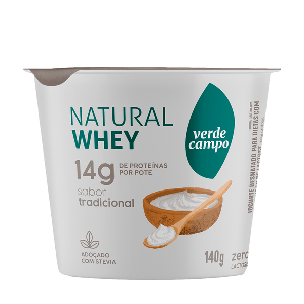 Iogurte Whey Tradicional Verde Campo – 140g