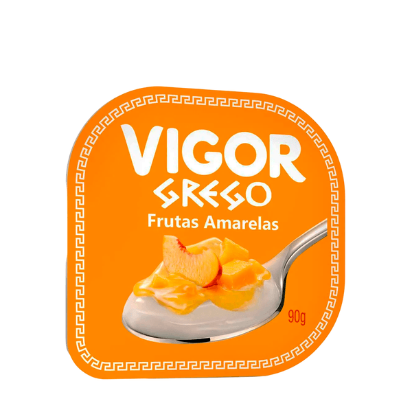 Iogurte Grego Frutas Amarelas Vigor – 90g