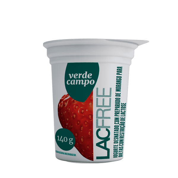 Iogurte Morango Lacfree Verde Campo – 140g