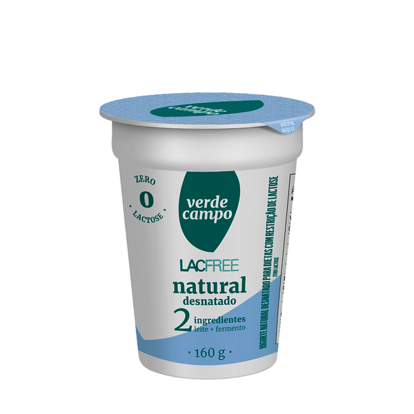Iogurte Desnatado LacFree Verde Campo – 160g