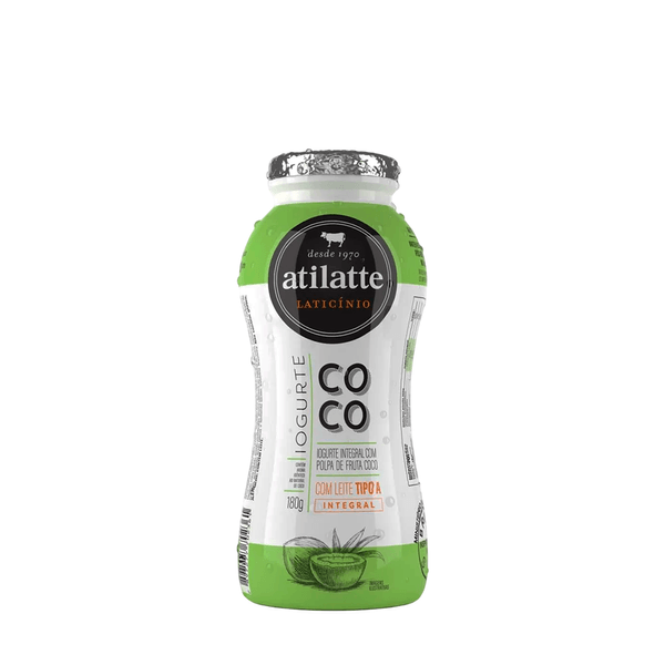 Iogurte Coco Light Atilatte – 180g
