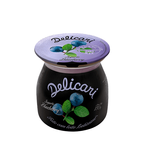 Iogurte Blueberry Integral Delicari – 170g