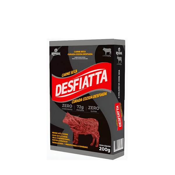 Carne Seca Desfiada Desfiatta – 200g