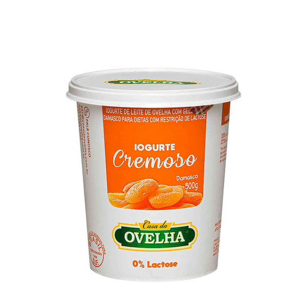 Iogurte Geleia Damasco Casa da Ovelha -500g