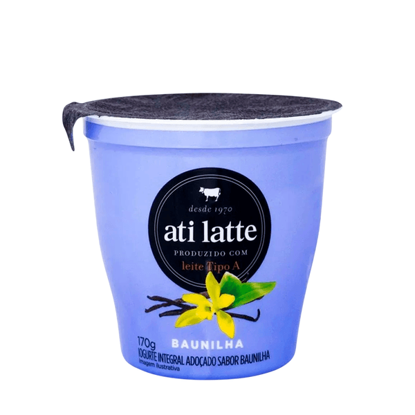 Iogurte Baunilha Integral Atilatte – 170g