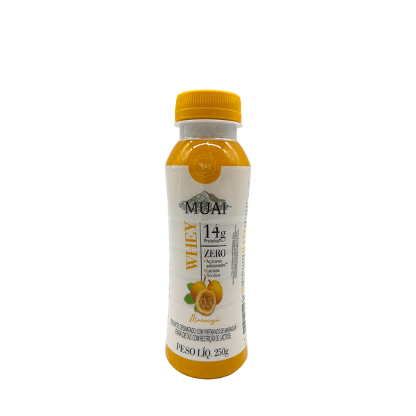 Iogurte Maracujá Desnatado Sem Lactose Muai - 250g
