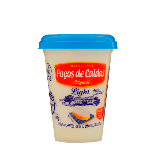 Requeijão Light Poços de Caldas - 200g