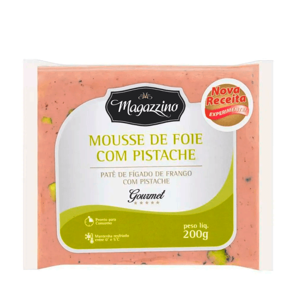 Patê de Fígado de Frango com Pistache Magazzino Gourmet – 200g