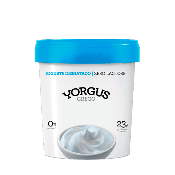 Iogurte Natural Sem Lactose Yorgus – 500g