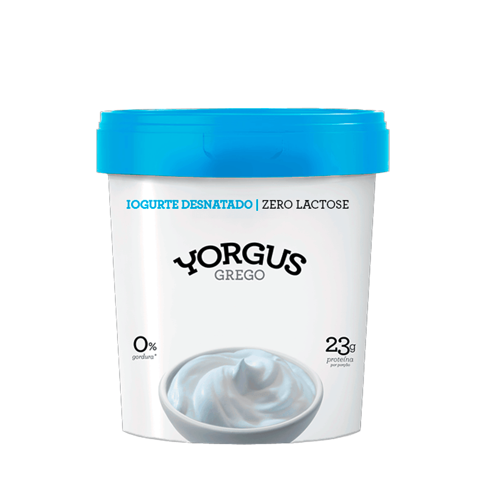 Iogurte Natural Sem Lactose Yorgus – 500g